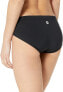 TYR 256174 Women's Zola Hipster Bikini Bottoms Swimwear Black Size Medium
