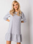 Фото #8 товара Женское трикотажное платье Factory Price серый