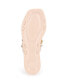 ფოტო #7 პროდუქტის Women's Naveen Chain Jelly Slide Flat Sandals