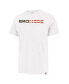 ფოტო #2 პროდუქტის Men's White Denver Broncos Flag Script Franklin T-Shirt