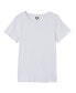 ფოტო #1 პროდუქტის Big Girls Raya Rib Baby Short Sleeves T-shirt