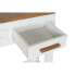 Вспомогательный стол DKD Home Decor Белый Коричневый древесина акации Древесина манго 110 x 30 x 80 cm