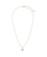 Фото #2 товара Sterling Forever Esti Imitation Pearl Necklace