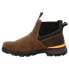 Фото #6 товара Georgia Boots Pull On 5 Inch Waterproof Work Mens Brown Work Safety Shoes GB005