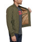 Men's Regular-Fit Diamond-Quilted Bomber Jacket