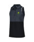 Women's Graphite John Deere Classic Playoff Heather Block Sleeveless Polo