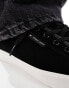 Фото #4 товара Tommy Jeans vulcanized suede trainers in black