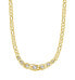 Gold-plated steel necklace with Symphonia BYM98 crystals