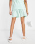 Vero Moda tailored suit shorts in green