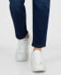 ფოტო #5 პროდუქტის Petite Mid-Rise Pull-On Straight Jeans, Created for Macy's