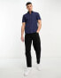 New Look short sleeve poplin shirt in navy