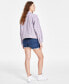 Фото #8 товара Women's Mid Rise Mid-Length Stretch Shorts