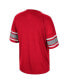 ფოტო #3 პროდუქტის Women's Scarlet Ohio State Buckeyes I'm Gliding Here Rhinestone T-shirt