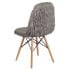Фото #2 товара Shaggy Dog Charcoal Gray Accent Chair