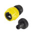 Фото #1 товара Соединитель Karcher 6.997-358.0 - Hose connector - 1" - Female - Plastic - Black - Yellow