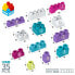 Фото #5 товара Конструктор для детей COLOR BLOCK Строительный набор Color Block Trendy Сумка 35 Предметов (6 штук)