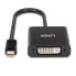 Lindy Mini DisplayPort to DVI Active Converter - Mini DisplayPort - DVI-D - 0.16 m - Black - фото #8