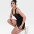 Фото #4 товара Women's Knit Halter Active Woven Dress - All In Motion Black L