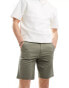 Farah hawk chino short in khaki green