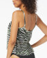ფოტო #2 პროდუქტის Women's Femme Bra-Sized Mesh Layer Tankini Top