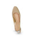 ფოტო #4 პროდუქტის Women's Eflex Cassius Slingback Block Heel Dress Pumps