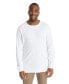 ფოტო #1 პროდუქტის Men's Waffle Crew Neck Long Sleeve Tee