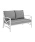 Фото #2 товара Kaplan Loveseat With Cushion Covers