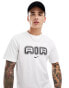 Фото #2 товара Nike Swoosh Air graphic t-shirt in white