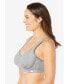 ფოტო #3 პროდუქტის Plus Size Out Wire Bra