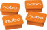 Фото #2 товара Магниты для досок NOBO, прямоугольные, 18x22 мм, 4 шт., оранжевые