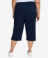 ფოტო #4 პროდუქტის Plus Size Classic Allure Stretch Clamdigger Capri Pant