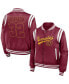 ფოტო #1 პროდუქტის Women's Burgundy Washington Commanders Bomber Full-Zip Jacket