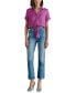 ფოტო #4 პროდუქტის Women's Tori Button-Front Tie-Hem Top