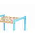 Фото #3 товара Полка для ванной 35 x 30 x 70 cm Синий Натуральный Бамбук древесина сосны