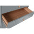 Тумба с ящиками Home ESPRIT Синий Серый полипропилен Деревянный MDF 80 x 40 x 117 cm