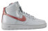 Фото #3 товара Nike Air Force 1 High LV8 板鞋 男款 白色橙钩 / Кроссовки Nike Air Force 806403-010