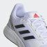 adidas Run Falcon 2.0 低帮 跑步鞋 男款 白黑