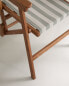 Фото #4 товара Striped cotton folding chair