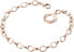 Pink gilded silver bracelet ERB-195-R