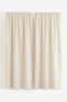 Фото #3 товара 2-pack Linen-blend Curtain Panels
