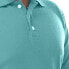 Page & Tuttle Solid Jersey Short Sleeve Polo Shirt Mens Blue Casual P39909-WAV