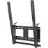 StarTech.com Portrait/Vertical TV Wall Mount - Heavy Duty TV Wall Mount - 40-55" VESA Display (110lb/50kg)- Tilting Low Profile Television Digital Signage Mount with Lockable Security Bar - 139.7 cm (55") - 200 x 200 mm - 400 x 600 mm - -10 - 0° - Steel - Black