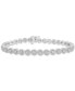 ფოტო #1 პროდუქტის Diamond Tennis Bracelet (2 ct. t.w.) in Sterling Silver, Created for Macy's