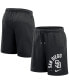 Фото #1 товара Men's Black San Diego Padres Arched Kicker Shorts