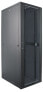 Фото #2 товара Intellinet Network Cabinet - Free Standing (Standard) - 42U - Usable Depth 123 to 573mm/Width 703mm - Black - Assembled - Max 1500kg - Server Rack - IP20 rated - 19" - Steel - Multi-Point Door Lock - One Lock Per Side Panel - Three Year Warranty - Freestanding rack