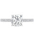 Фото #3 товара Certified Lab Grown Diamond Engagement Ring (2-1/2 ct. t.w.) in 14k Gold