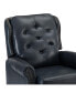 Фото #8 товара Cailin Genuine Leather Recliner with Tufted Back