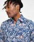 Фото #3 товара Men's Terra Regular-Fit Floral-Print Button-Down Shirt, Created for Macy's