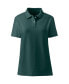 ფოტო #2 პროდუქტის Women's School Uniform Short Sleeve Feminine Fit Mesh Polo Shirt