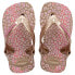 HAVAIANAS Mini Me slides Rose Gold / Rose Gold, EU 25-26 - фото #1